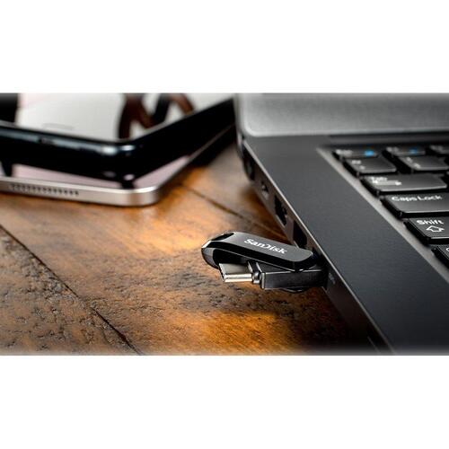 USB stik SanDisk Ultra Dual Drive Go 512 GB USB 3.2 Gen 1/USB-C – Sort