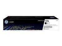 Toner til laserprinter HP 117A sort - 1.000 sider