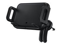 Trådløs biloplader 9 W – Samsung – USB-C, auto-clamp, sort