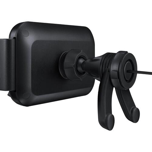 Trådløs biloplader 9 W – Samsung – USB-C, auto-clamp, sort