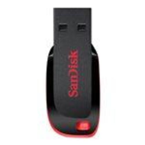 USB stik SanDisk Cruzer Blade 16 GB USB 2.0 – sort/rød