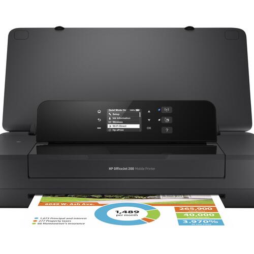 Blækprinter til mobil udskrivning – HP OfficeJet 200