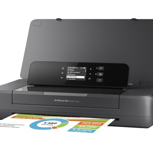 Blækprinter til mobil udskrivning – HP OfficeJet 200