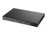 Netværksswitch Zyxel GS1900-24HPv2 – 26 porte Gigabit med PoE 170 W billede