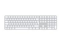 Tastatur trådløst - Apple Magic Keyboard med Touch ID og numerisk tastatur (dansk)