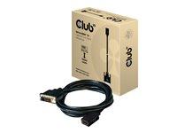 HDMI til DVI kabel 2 m – Club 3D CAC-1211, sort