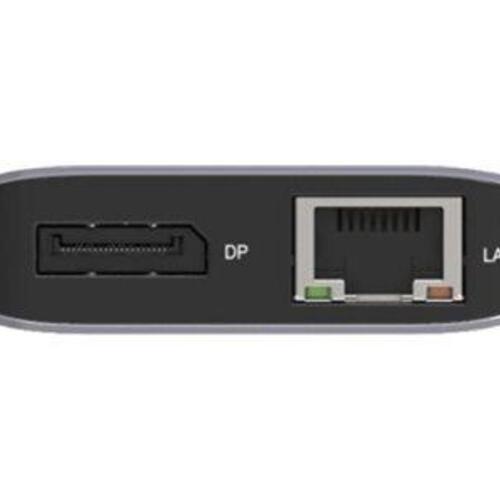 USB-C dockingstation Acer 12-i-1 Type-C adapter, sølv