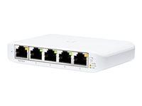 Gigabit switch Ubiquiti UniFi USW Flex Mini 5-porte med PoE+