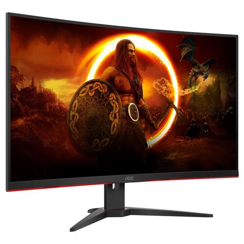 Gaming skærm AOC C32G2ZE/BK 32" kurvet Full HD 240 Hz