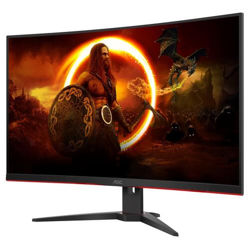 Gaming skærm AOC C32G2ZE/BK 32" kurvet Full HD 240 Hz