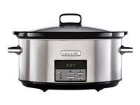 Slow cooker Crock-Pot 7,5 l - rustfrit stål, 320 W