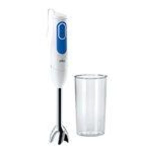 Stavblender Braun Multiquick 3 MQ 3000 Smoothie – hvid/blå