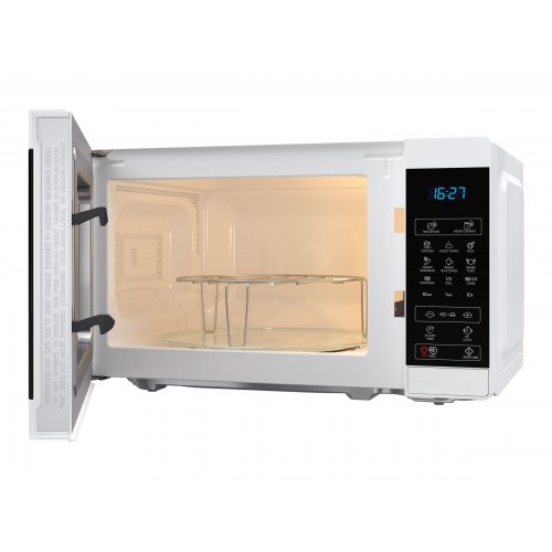 MikrobÃ¸lgeovn med grill - Sharp YC-MG02E-W, 20 l, hvid