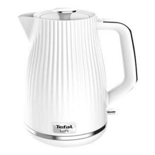 Elkedel Tefal Loft 1,7 l – hvid med kromdetaljer