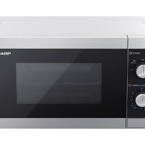 Mikrobølgeovn Sharp YC-MS01E-S 20 l – 800 W, fritstående