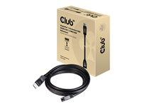 DisplayPort forlængerkabel 1.4 – Club 3D – 3 m – sort