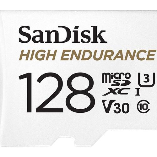 Hukommelseskort SanDisk High Endurance microSDXC 128 GB – 100 MB/s
