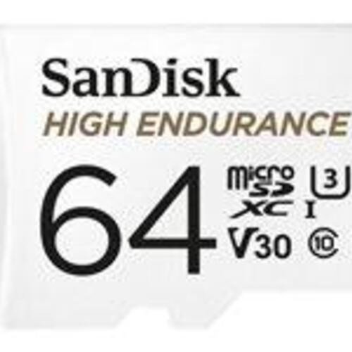 Hukommelseskort SanDisk High Endurance microSDXC 64 GB – 100 MB/s