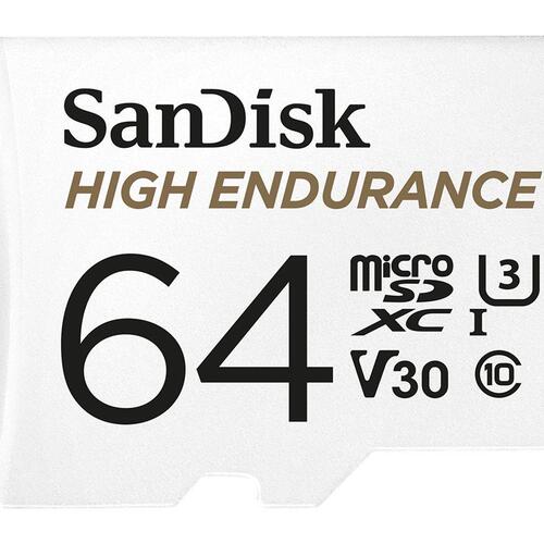 Hukommelseskort SanDisk High Endurance microSDXC 64 GB – 100 MB/s