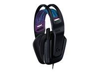 Gaming headset med ledning – Logitech G335 (sort)