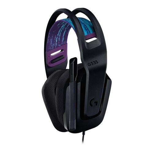Gaming headset med ledning – Logitech G335 (sort)