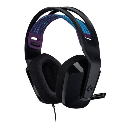 Gaming headset med ledning – Logitech G335 (sort)
