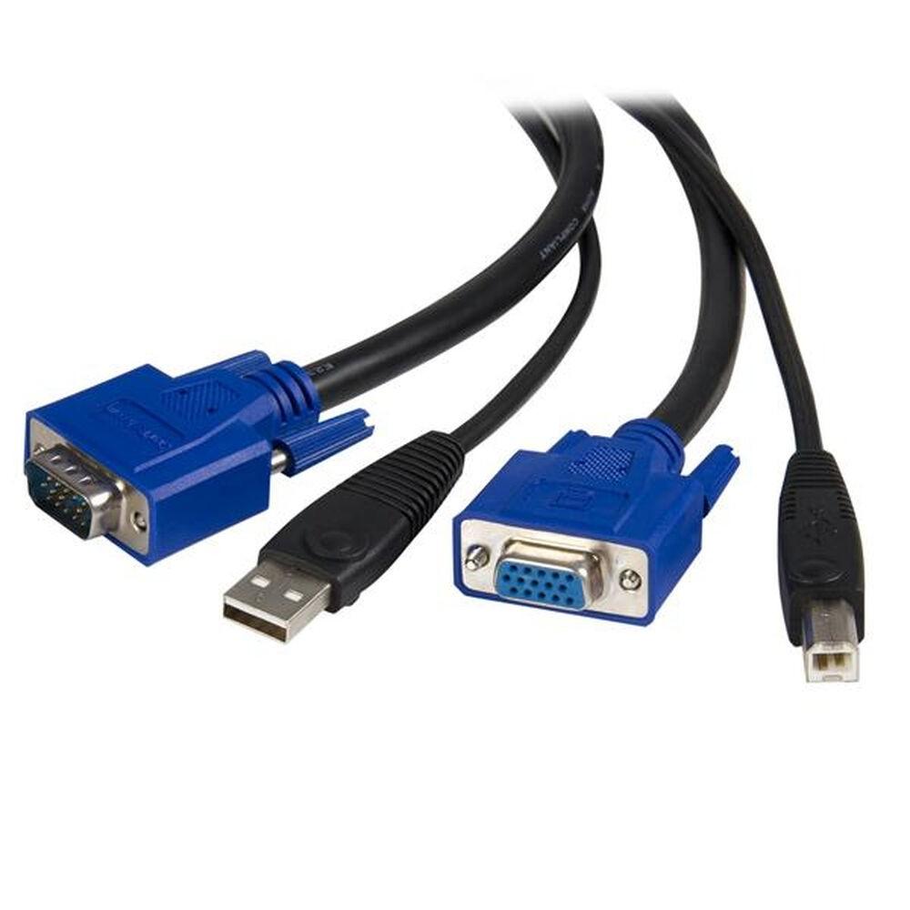 KVM-kontakt Startech SVUSB2N1_10 3 m