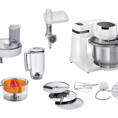 Køkkenmaskine Bosch MUM Serie 2 MUMS2EW40 3,8 l – hvid