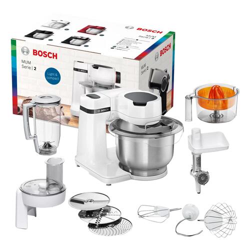 Køkkenmaskine Bosch MUM Serie 2 MUMS2EW40 3,8 l – hvid