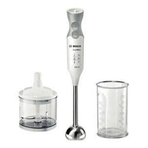 Stavblender Bosch ErgoMixx MSM66120 med turbofunktion – hvid/telegrå
