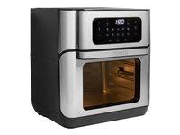 Airfryer ovn Princess 182065 - varmluftsstegeovn 10 l, 1.500 W, sølv billede