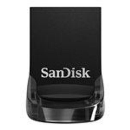 USB stik SanDisk Ultra Fit 128 GB USB 3.1 – sort