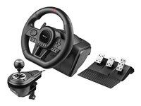 Ratsæt til gaming Tracer SimRacer med pedaler og gearskifter - kablet - PC, PS3/PS4, Xbox 360/One, Nintendo Switch