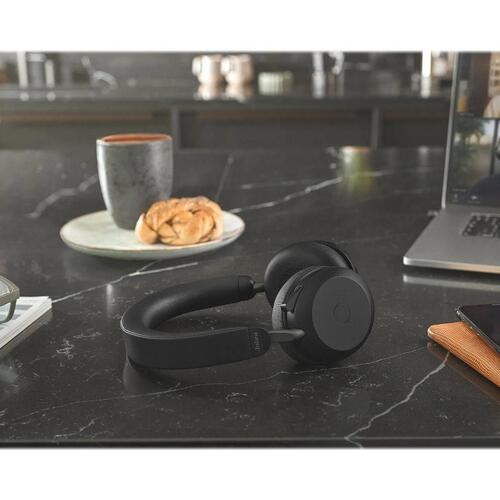 Trådløse høretelefoner Jabra Evolve2 75 headset – sort (USB-C)