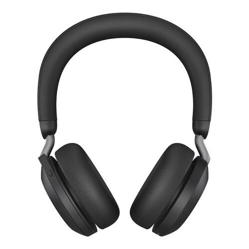 Trådløse høretelefoner Jabra Evolve2 75 headset – sort (USB-C)