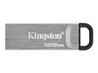 USB stik Kingston DataTraveler Kyson 128 GB USB 3.2 Gen 1 - sølv