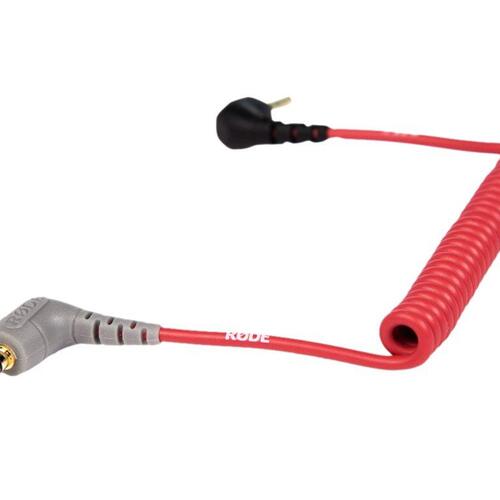 Mikrofonkabel 3,5 mm – RØDE SC7 spiral TRS til TRRS
