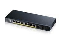 Netværksswitch Zyxel GS1100-10HP 10-porte Gigabit PoE+