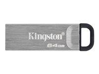 USB stick Kingston DataTraveler Kyson 64 GB USB 3.2 Gen 1 – sølv