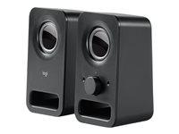 Højttalere til computer Logitech Z150 - sort