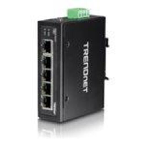 Gigabit switch 5-porte – Trendnet TI-G50, industriel, uadministreret