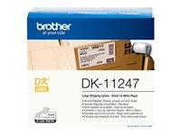 Etiketter Brother DK-11247 103 × 164 mm - 180 stk.