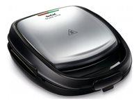 Vaffeljern sandwichgrill Tefal Snack Time SW341D12 – stål/sort – 700 W