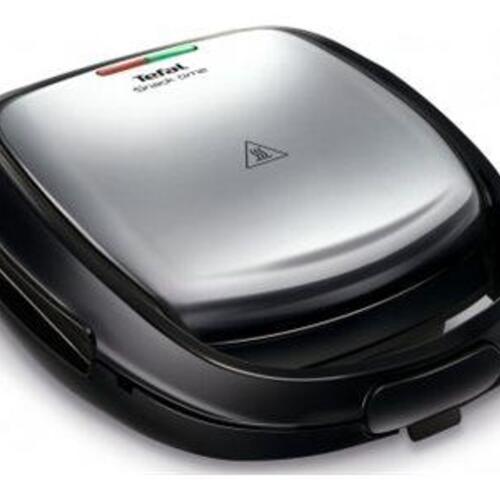 Vaffeljern sandwichgrill Tefal Snack Time SW341D12 – stål/sort – 700 W