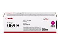 Toner til laserprinter Canon 069H magenta - høj kapacitet (5.500 sider)