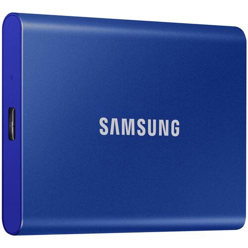 Ekstern SSD Samsung T7 2 TB – USB 3.2 Gen 2 (indigoblå)