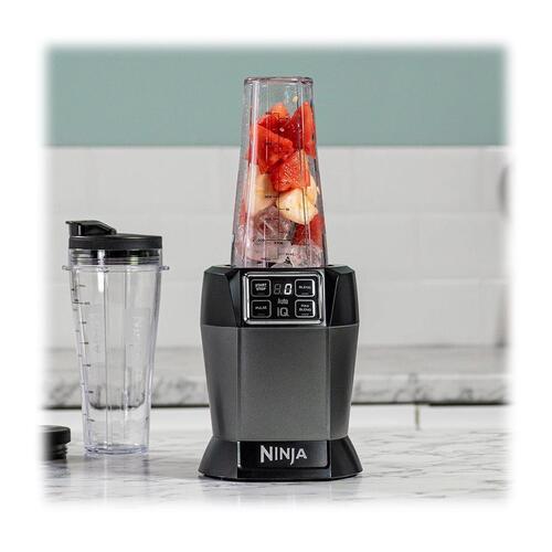 Blender – Ninja BN495EU med 2 Auto‑iQ, sort/sølv