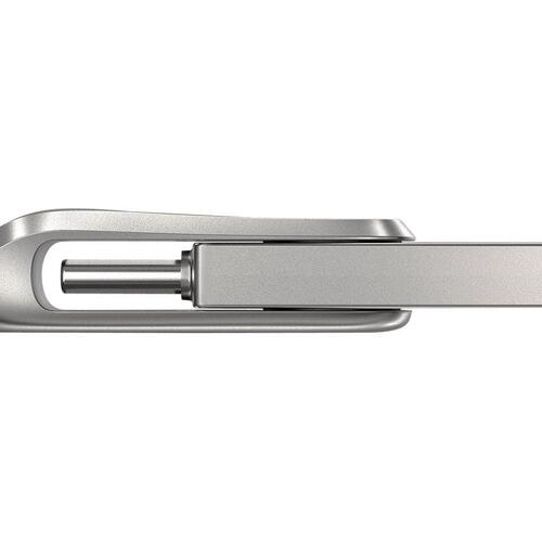 USB stik SanDisk Ultra Dual Drive Luxe 128 GB USB 3.1 Gen 1 / USB-C – sølv