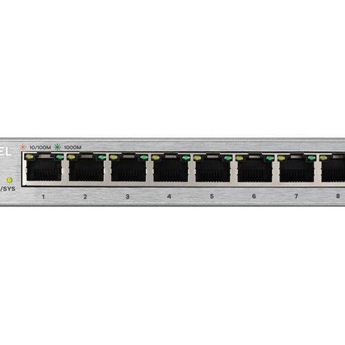 Netværksswitch Zyxel GS1200-8 – 8-porte Gigabit, administreret