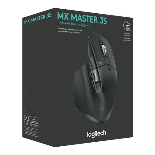 Trådløs mus Logitech MX Master 3S – optisk, grafit